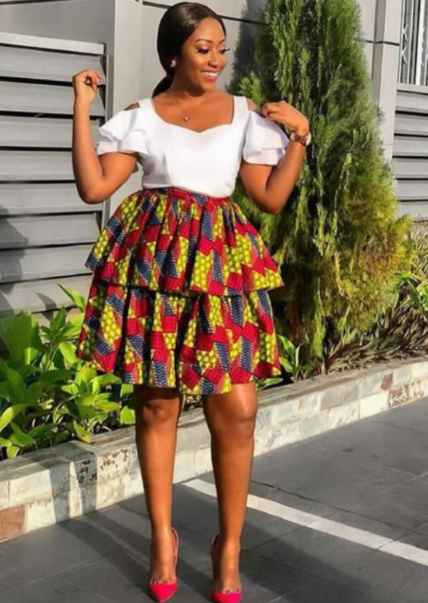 Pictures of Ankara Skirt