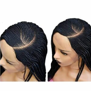Braided Wig With Closure Made in Ghana