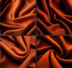Burnt Orange Cashmere Fabric in Lagos