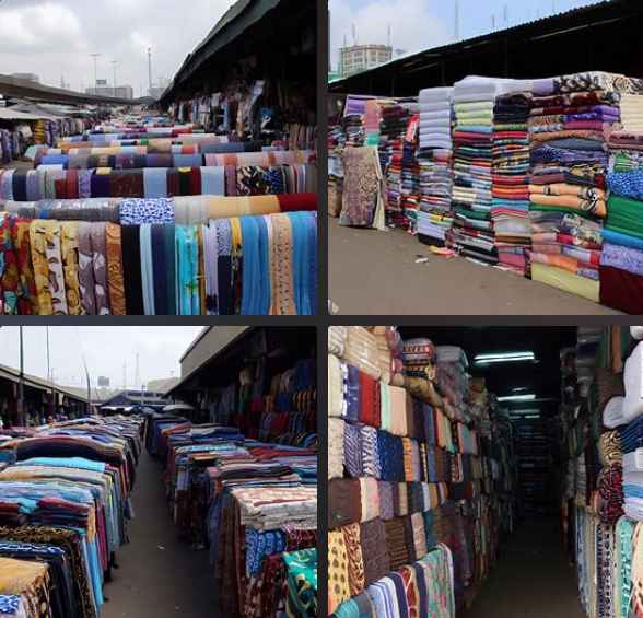 Fabrics Shops in Arena Oshodi Lagos